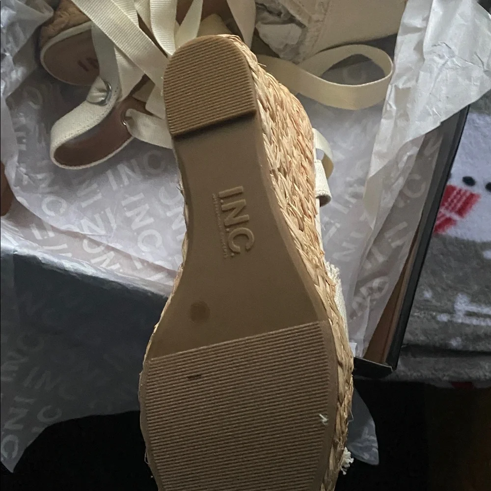 INC International Concepts Black Shoe Box